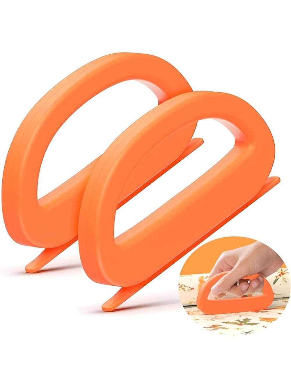 Dual-Ended Wrapping Paper Cutter 2-Pack | Effortless Gift Wrap Cutter Slider
